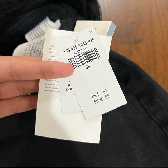 Abercrombie & Fitch The 90s Relaxed Cutoff High Rise Shorts Size 22 - Picture 7 of 9